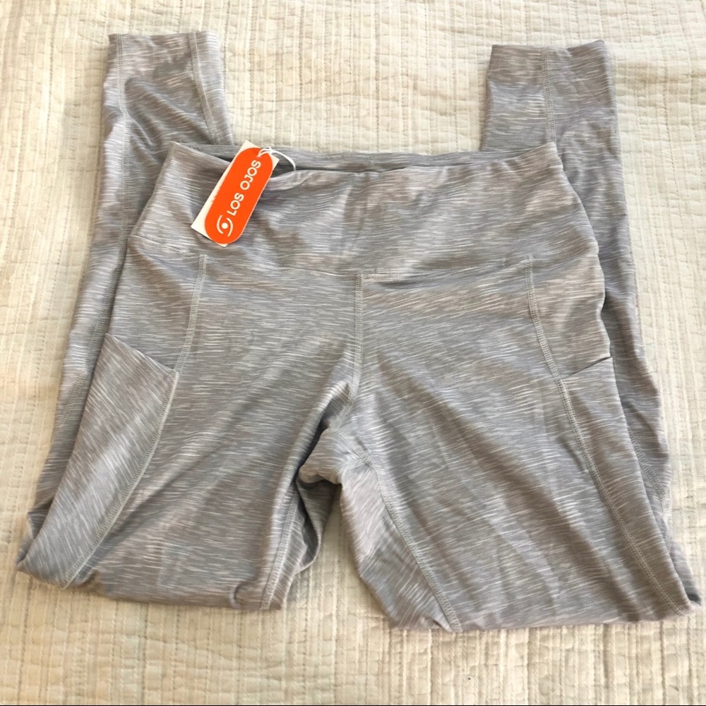 3/$20 NWT Los Ojos gray leggings
